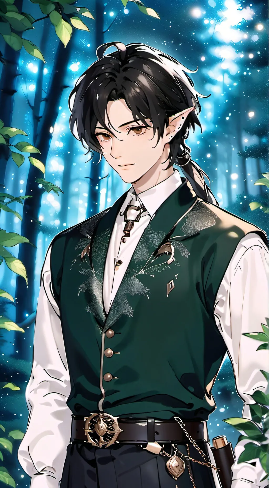 ai character: Liu Xien  background