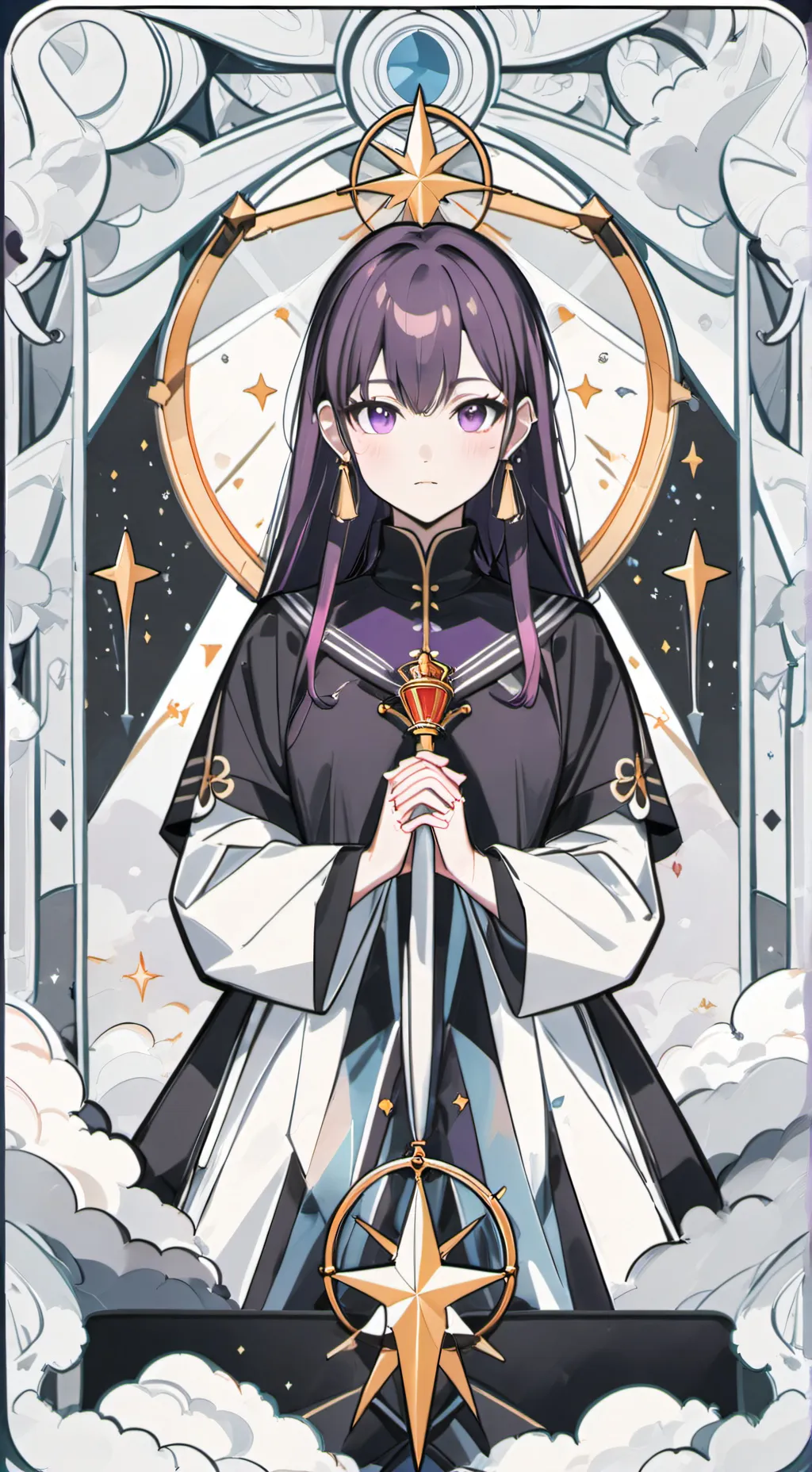 ai character: Kiara background