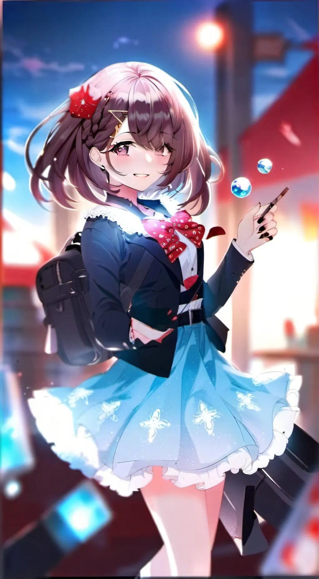 ai character: Carla⚘️ background