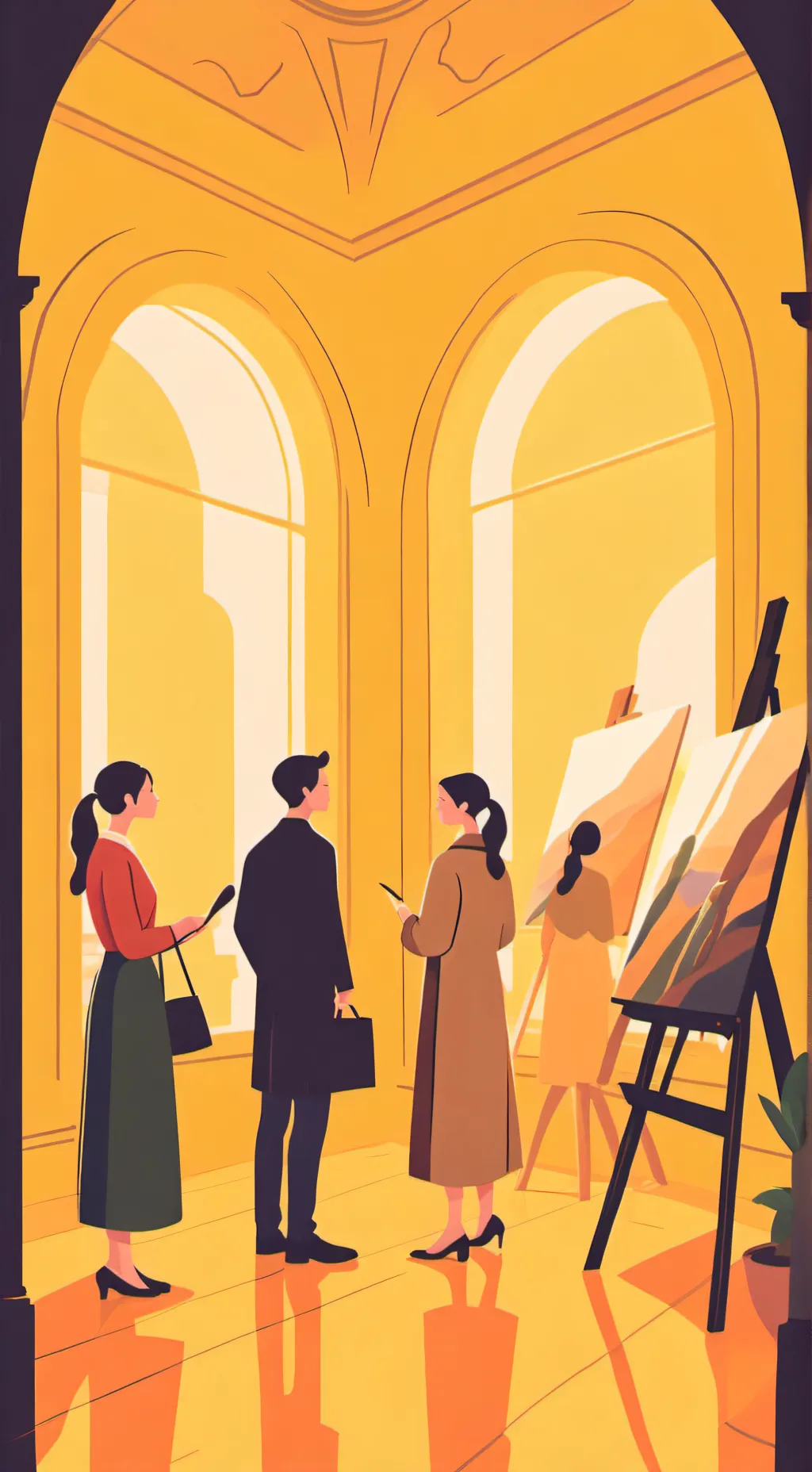 ai character: qeen background