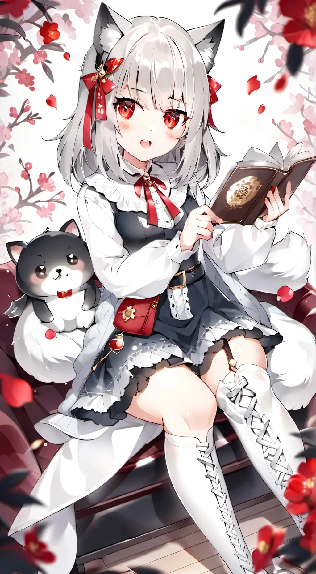 ai character: Lily background