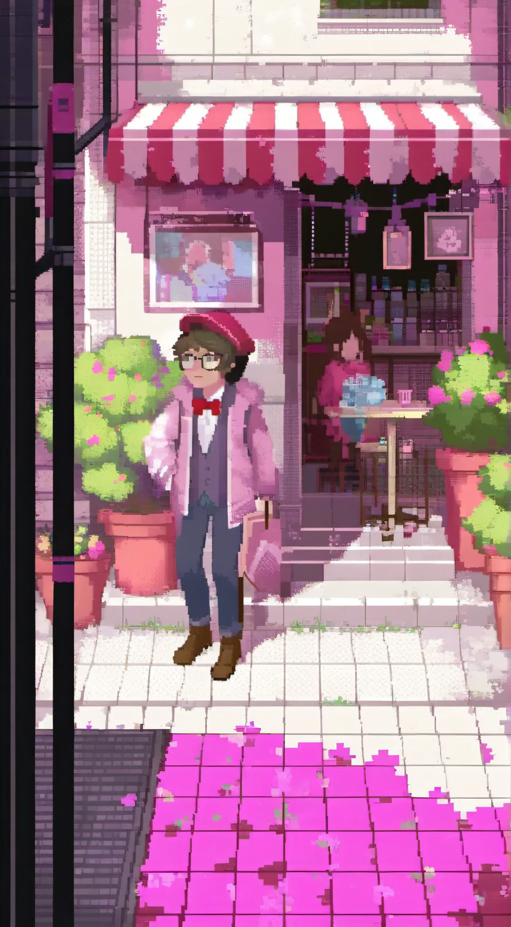 ai character: Dream smp background