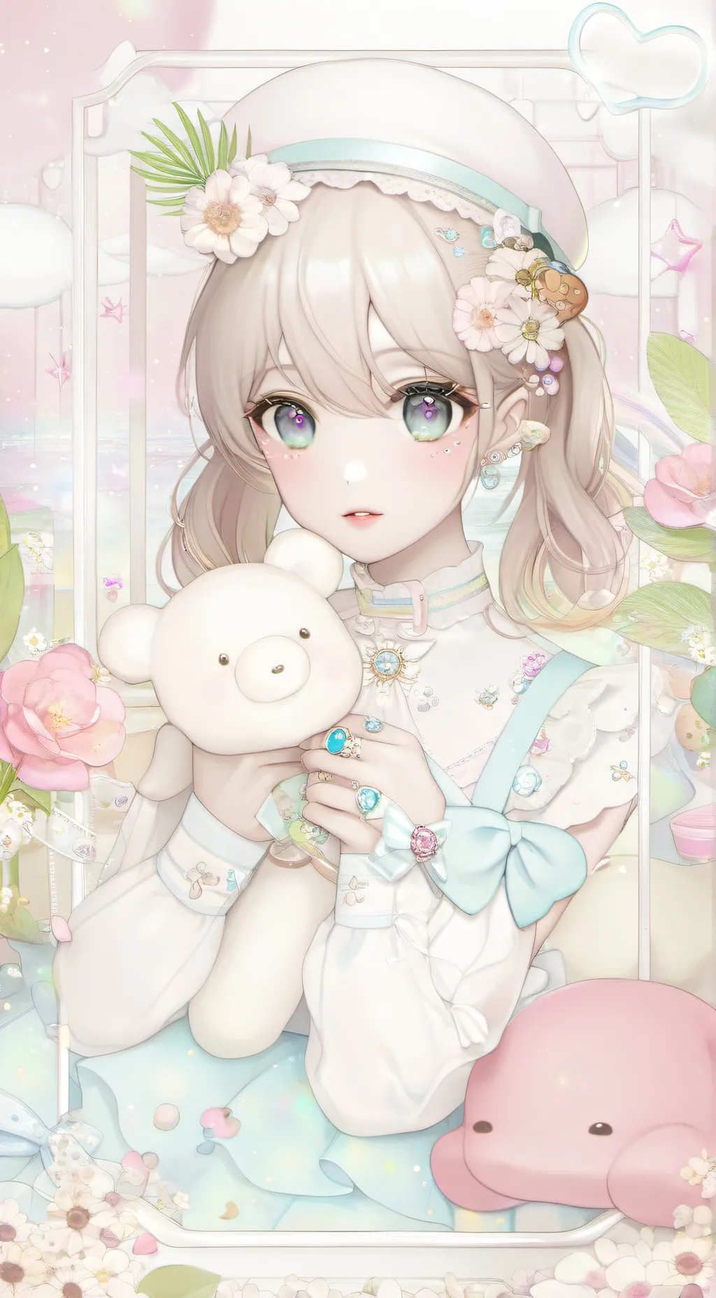 ai character: HH x Undertale background