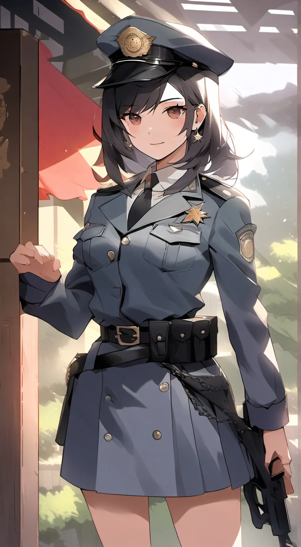 ai character: Lou background