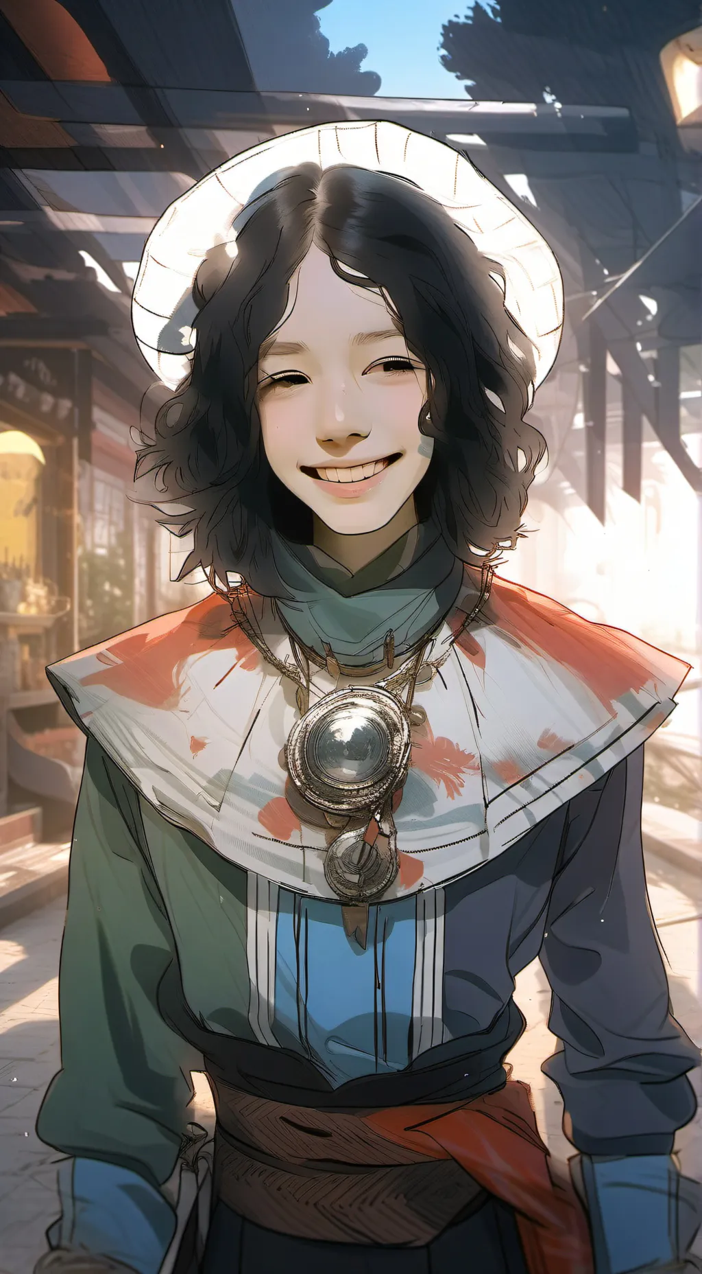 ai character: Lumi (Athena) background