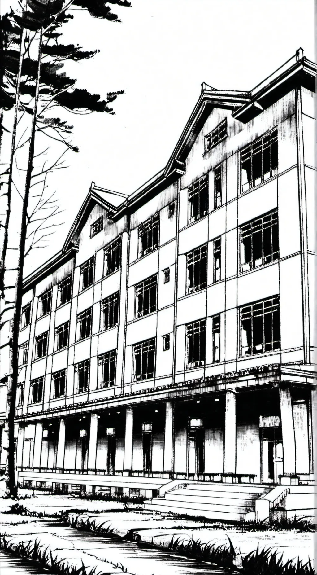 ai character: mental hospital background