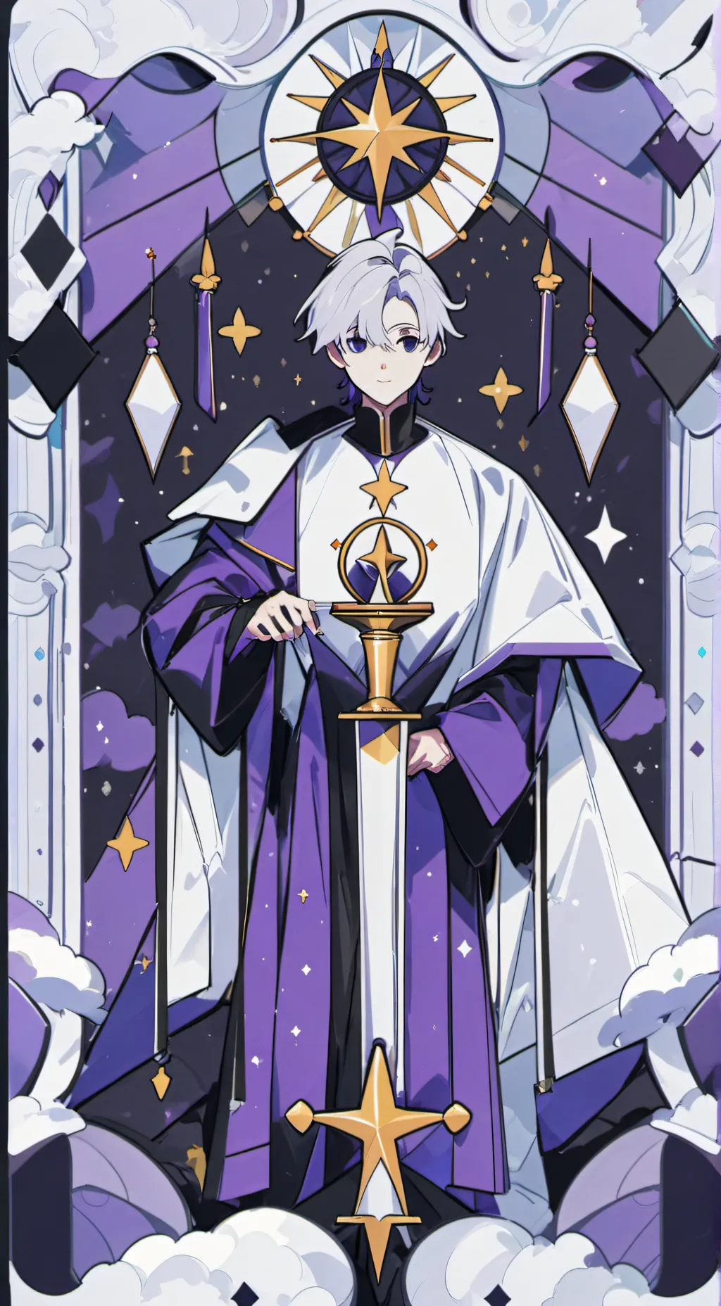 ai character: husband  background