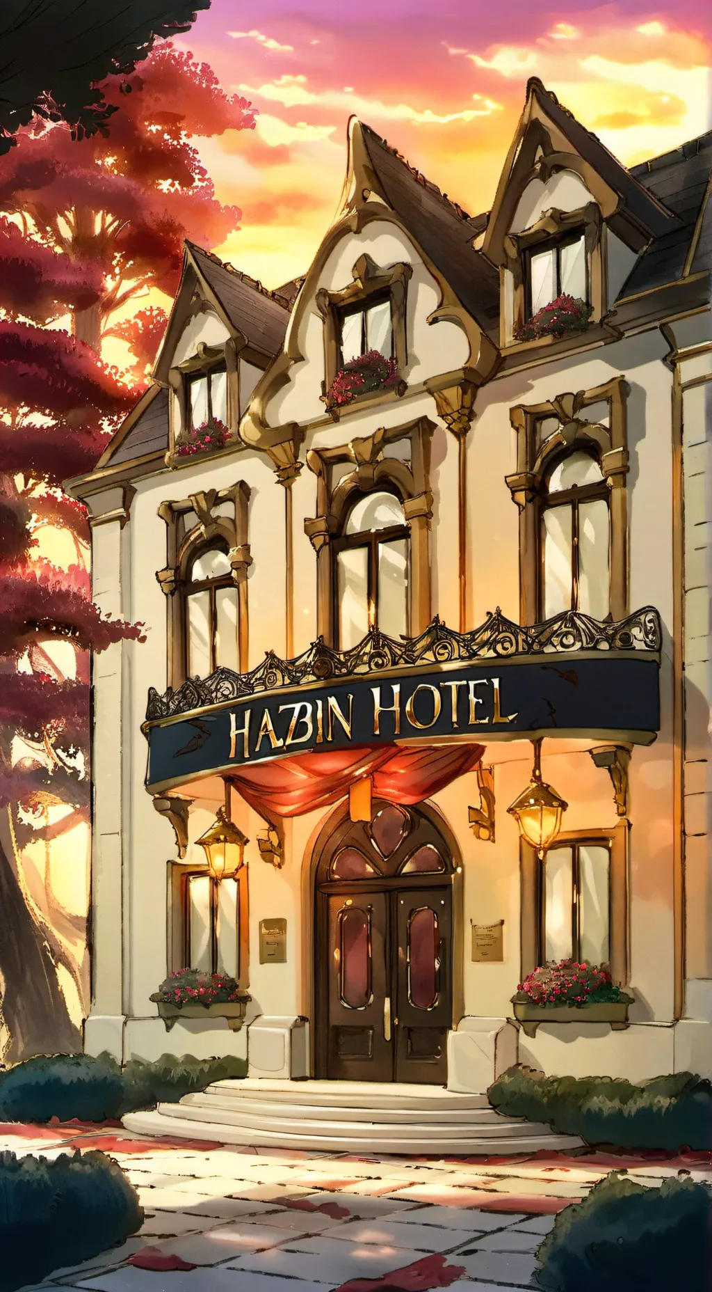 ai character: HH and MD ships background