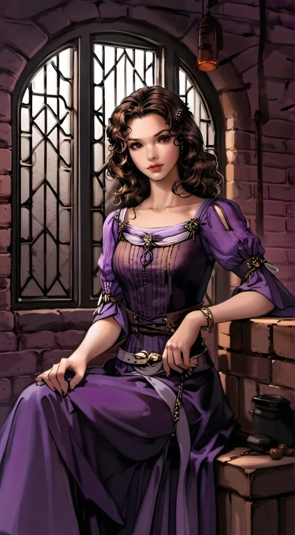 ai character: Julia Haller background