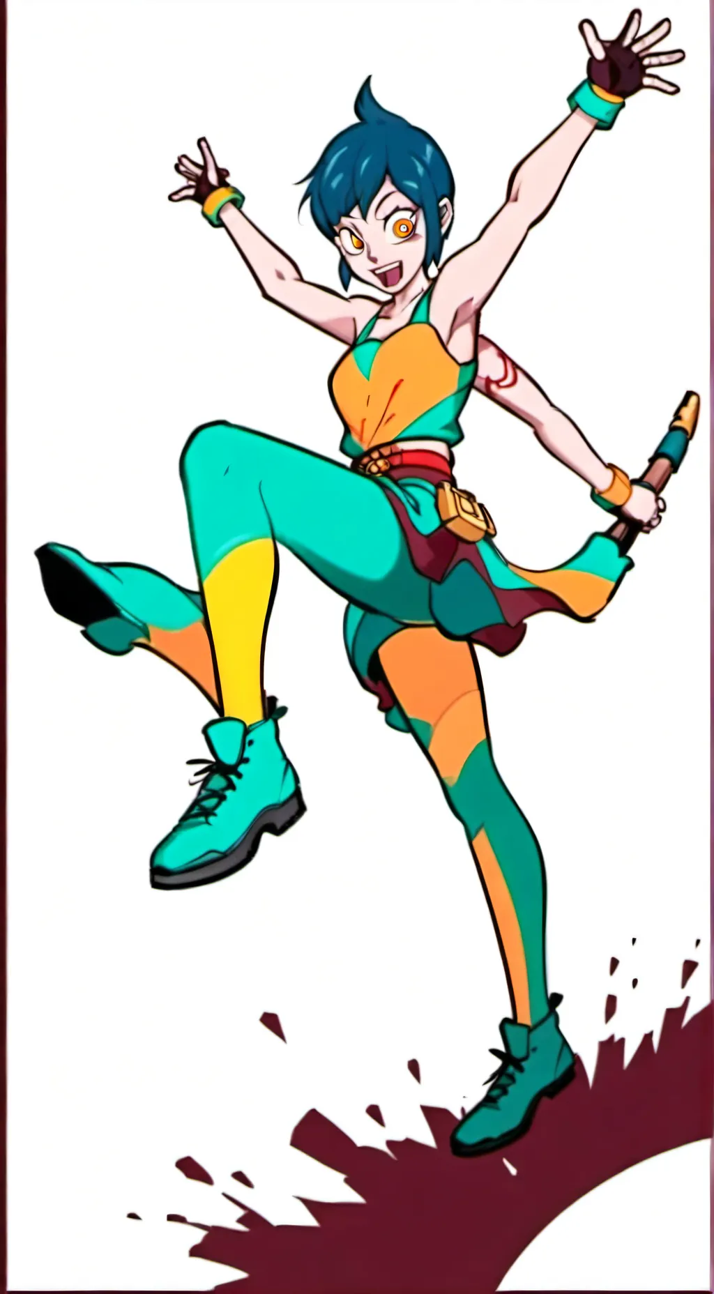 ai character: willys et fnaf background