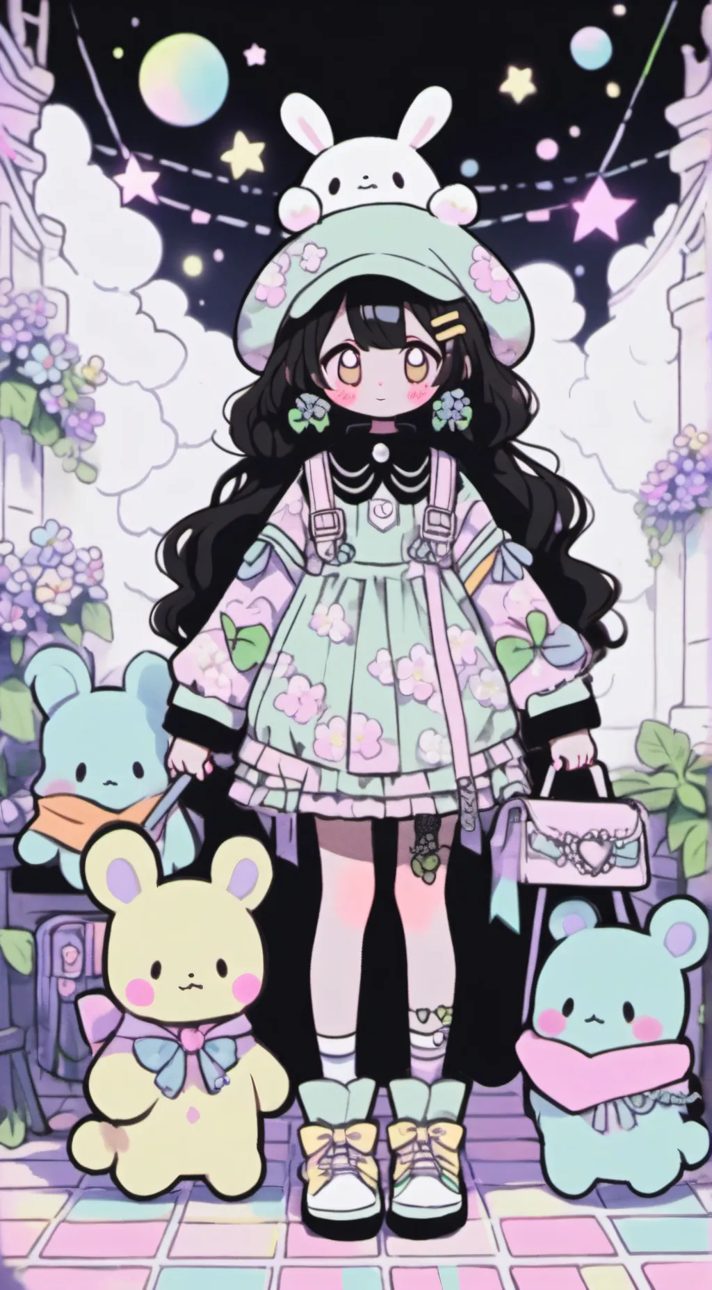 ai character: Daddy  background