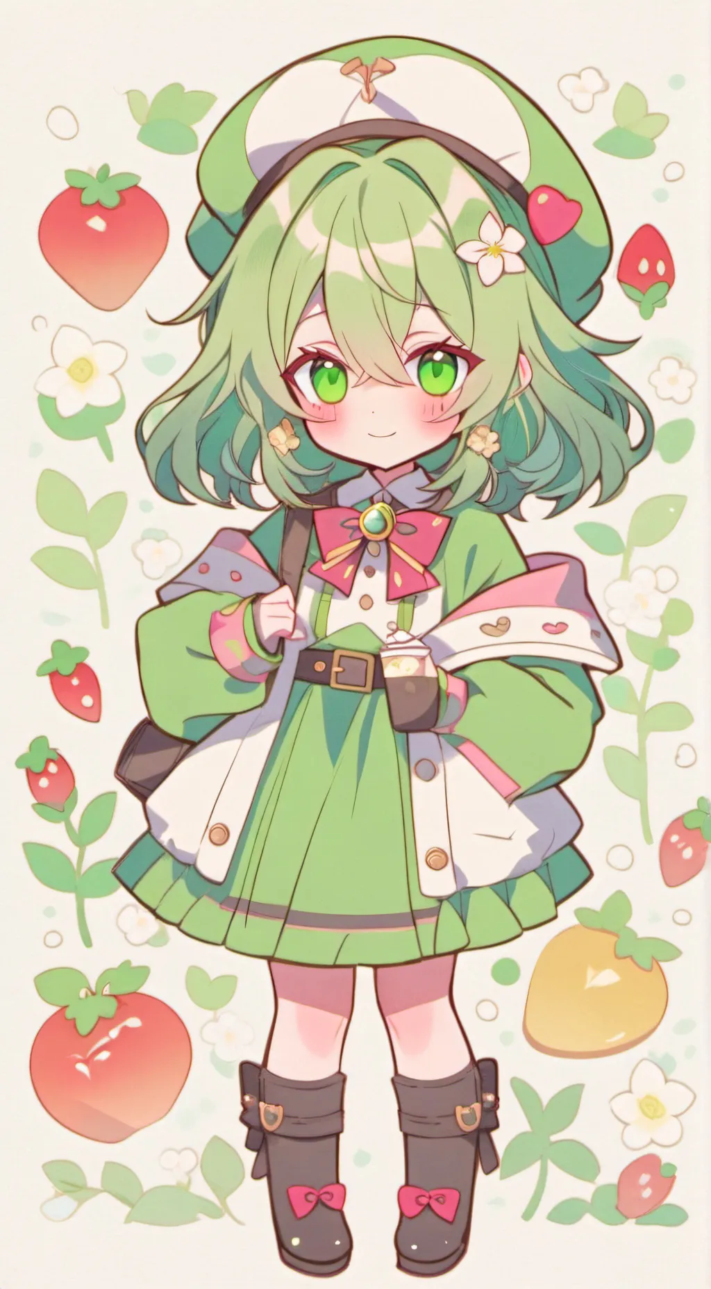 ai character: mha background