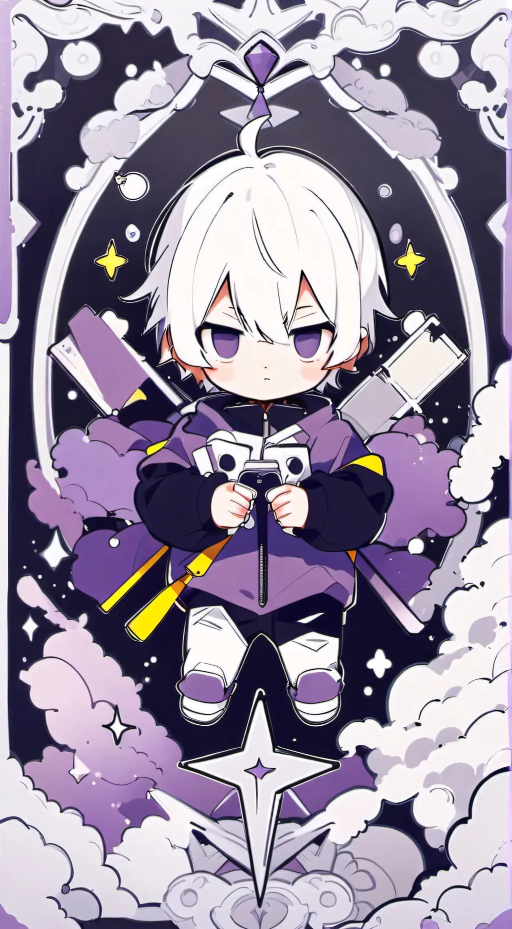 ai character: leo background