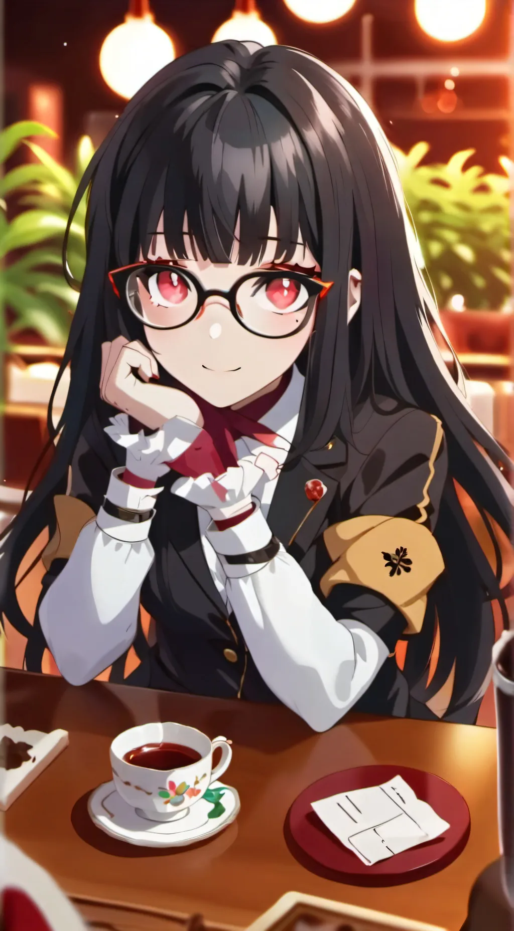 ai character: Luciana  background