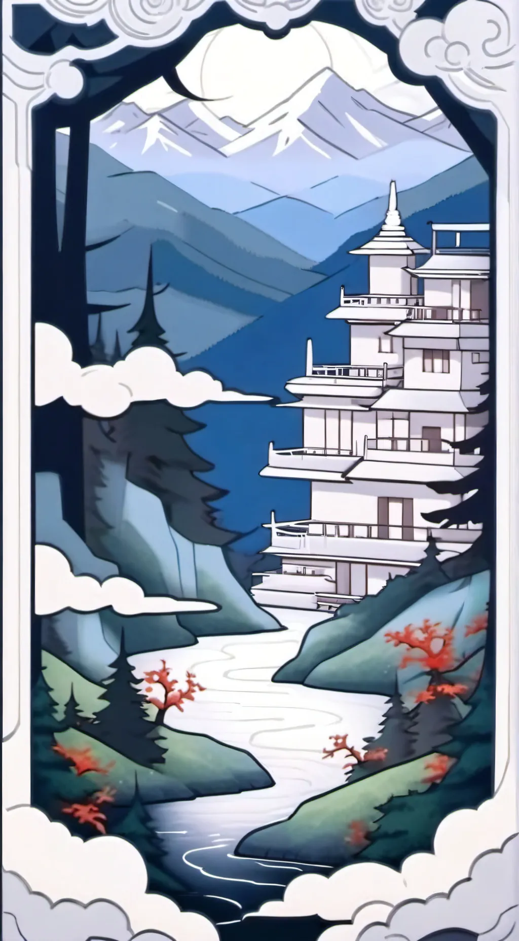 ai character: blox fruits natal  background