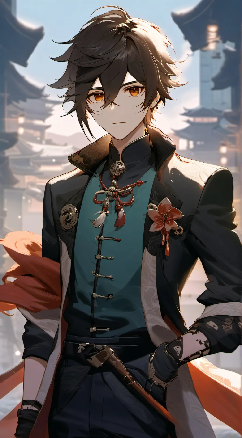 ai character: Zhongli background