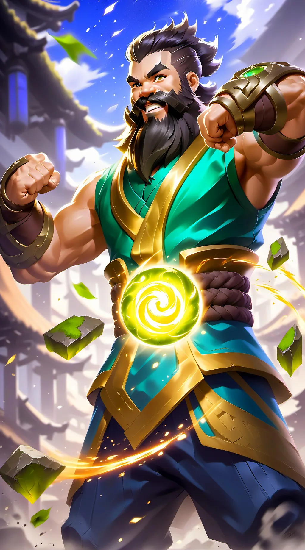 ai character: Master Ky background