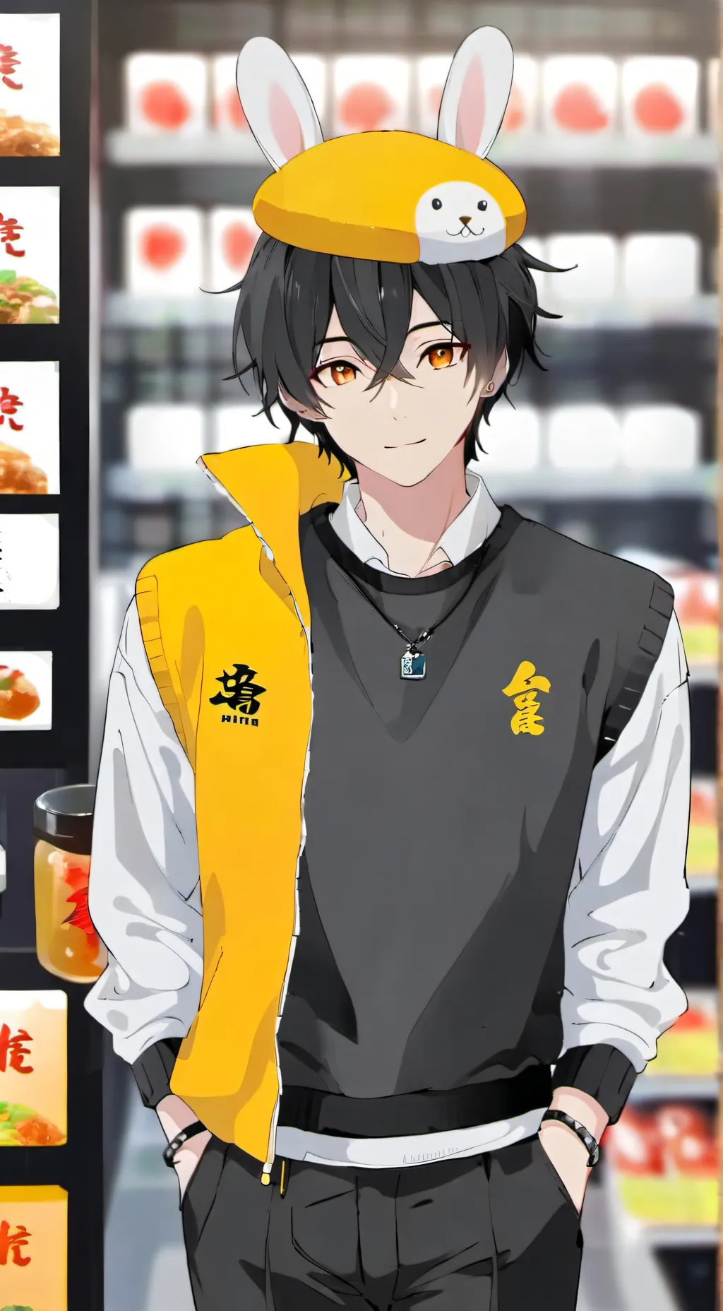 ai character: 铭仔杠到底 background