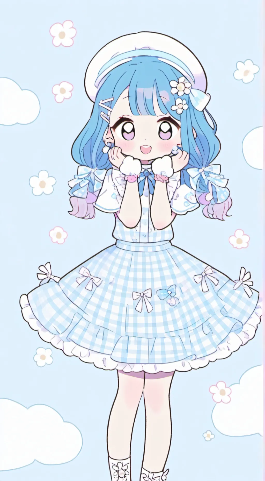 ai character: lily background