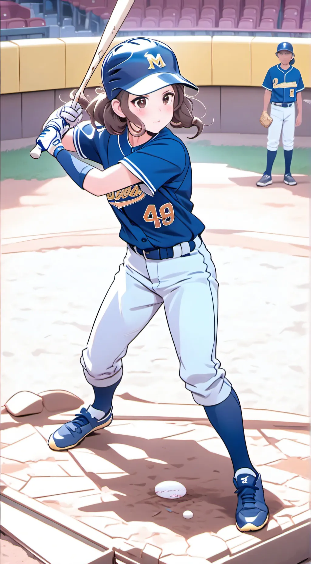 ai character: Laurie background