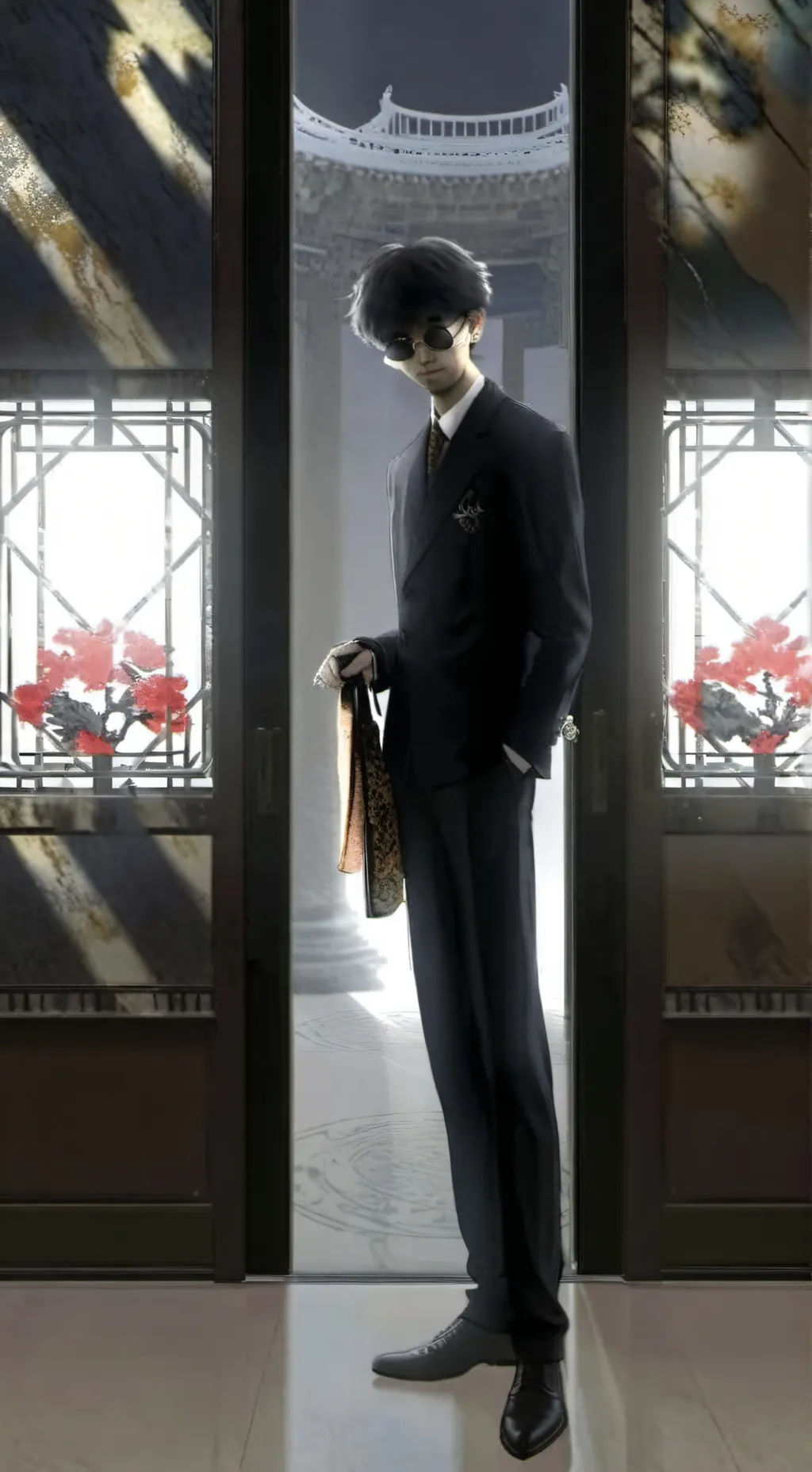 ai character: Ju-woon 🛐✨ background