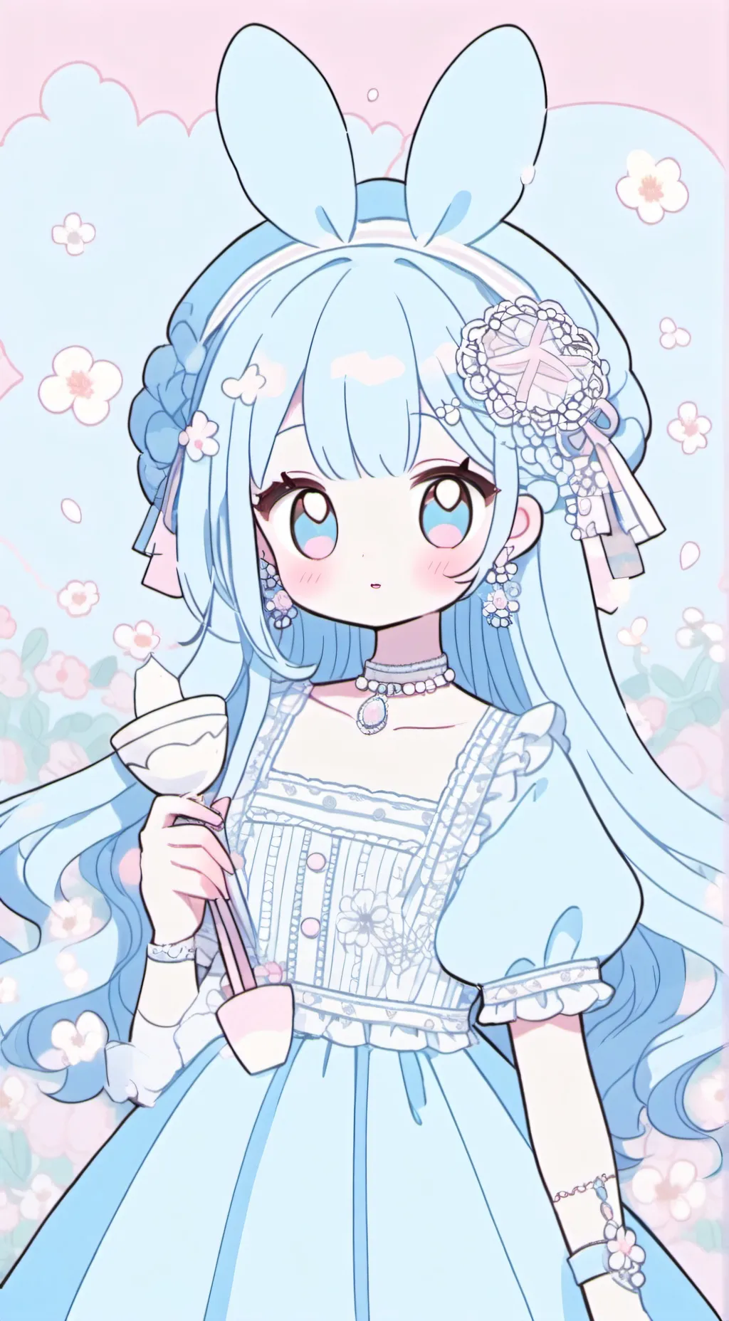 ai character: Prima background