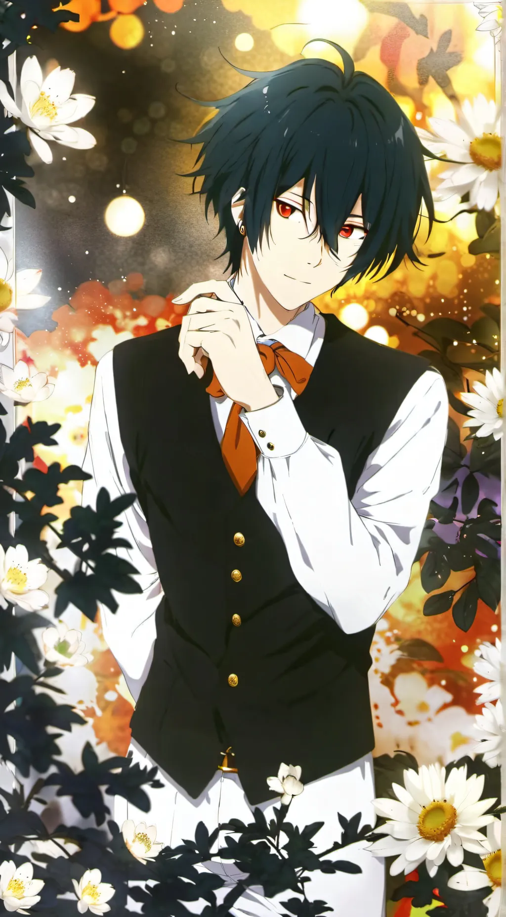 ai character: bakugo x duku background