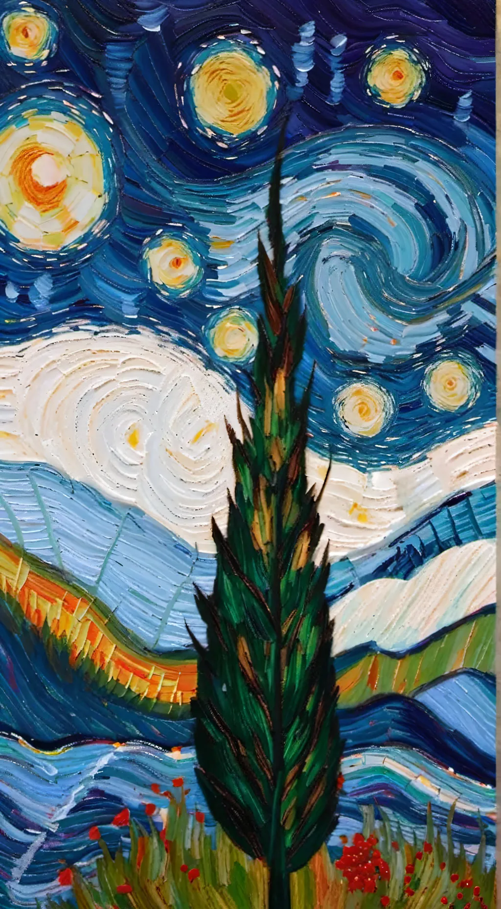 ai character: cosmo :D background