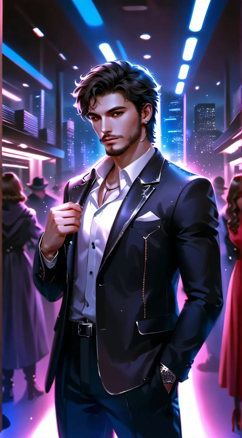 ai character: max background