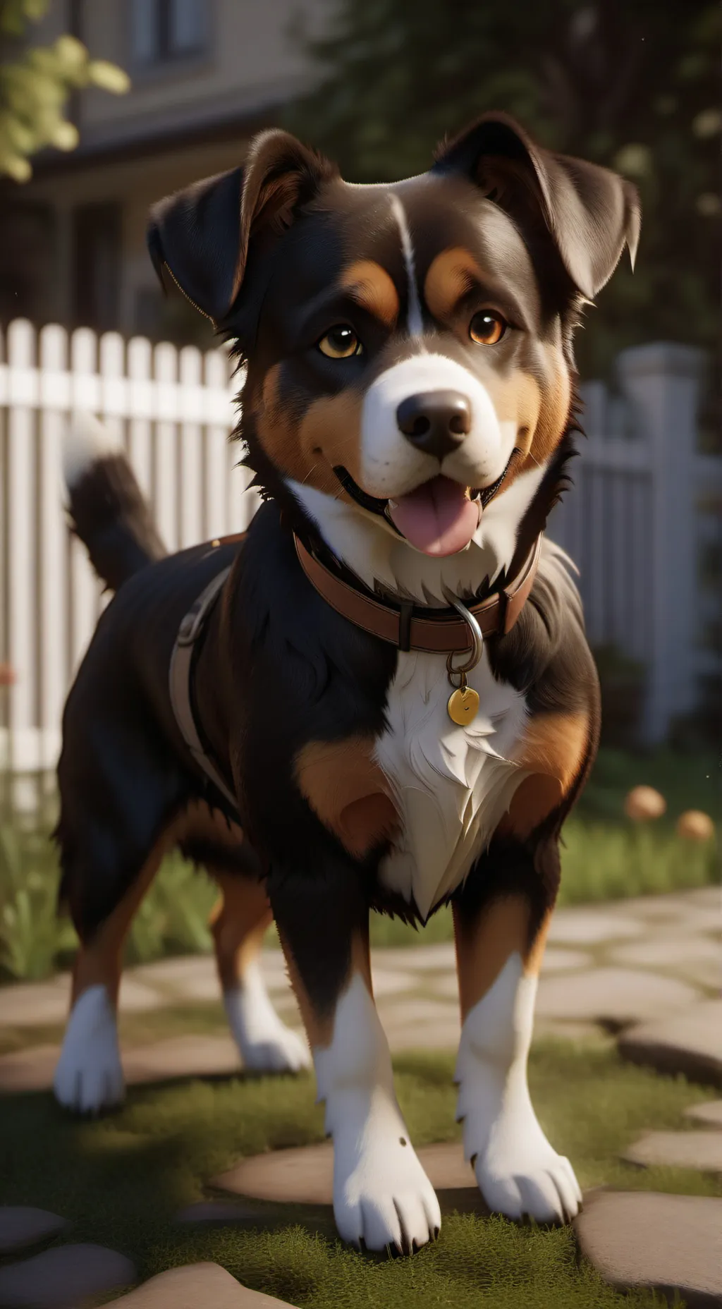 ai character: Rune background