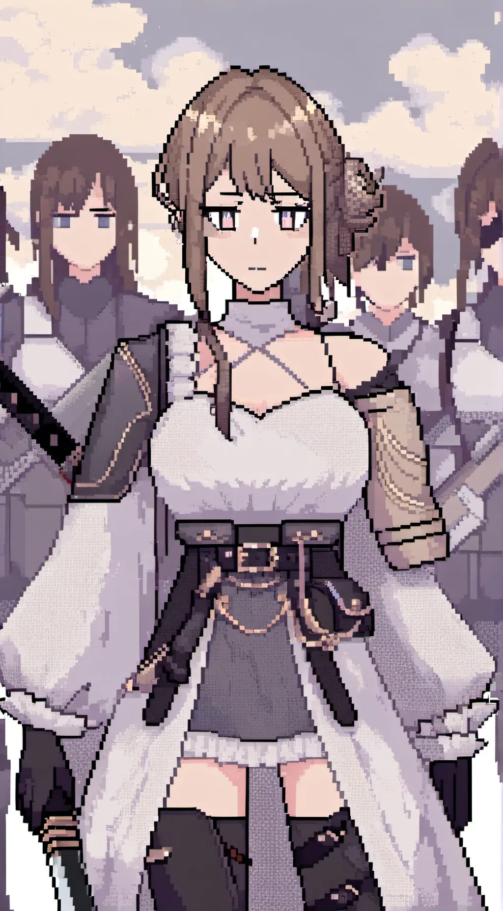 ai character: army boss background