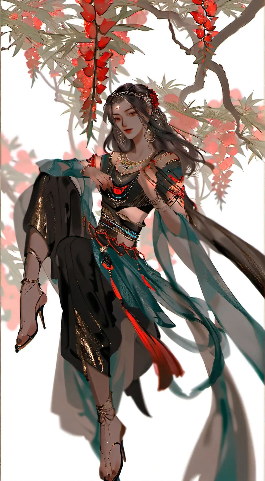 ai character: slendytubbies  background