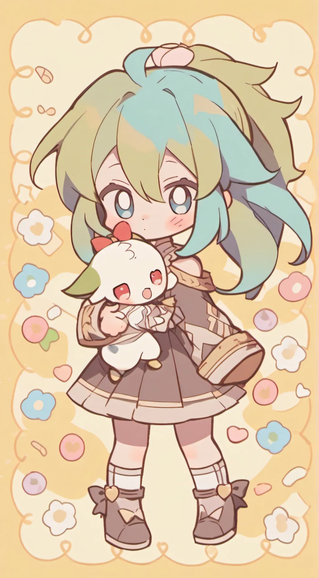 ai character: Sonadow first kiss background