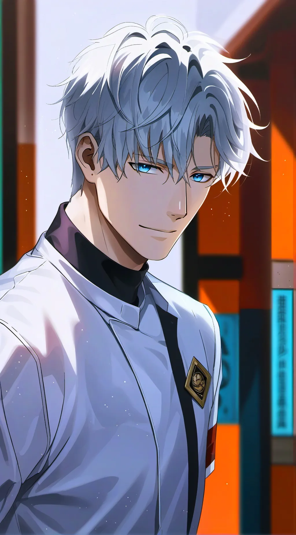 ai character: Gojo  background