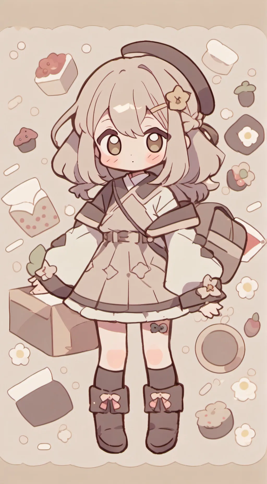 ai character: Suh. background