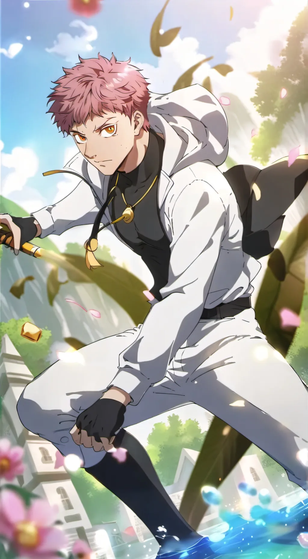 ai character: Yuji Itadori background