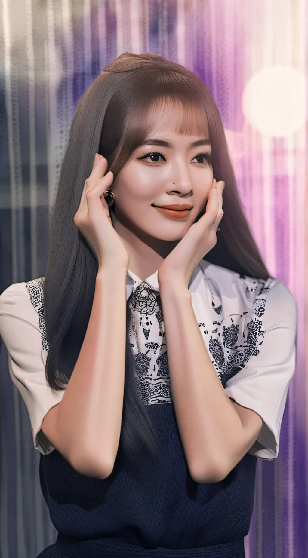 ai character: BLAKPINK background