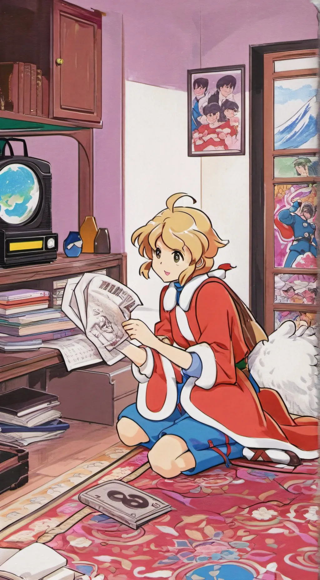 ai character: Preppy Dw- background