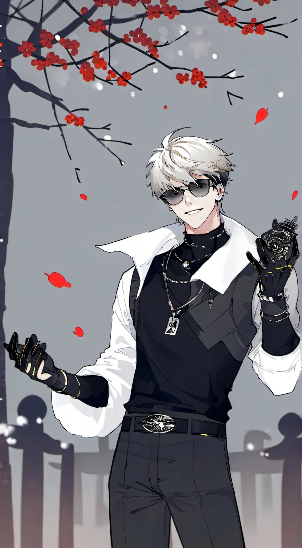 ai character: gojo background