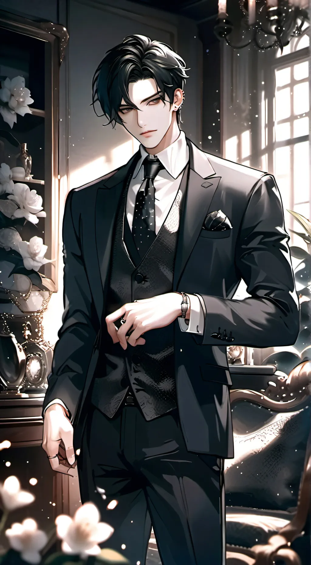 ai character: Leo Malanzone background