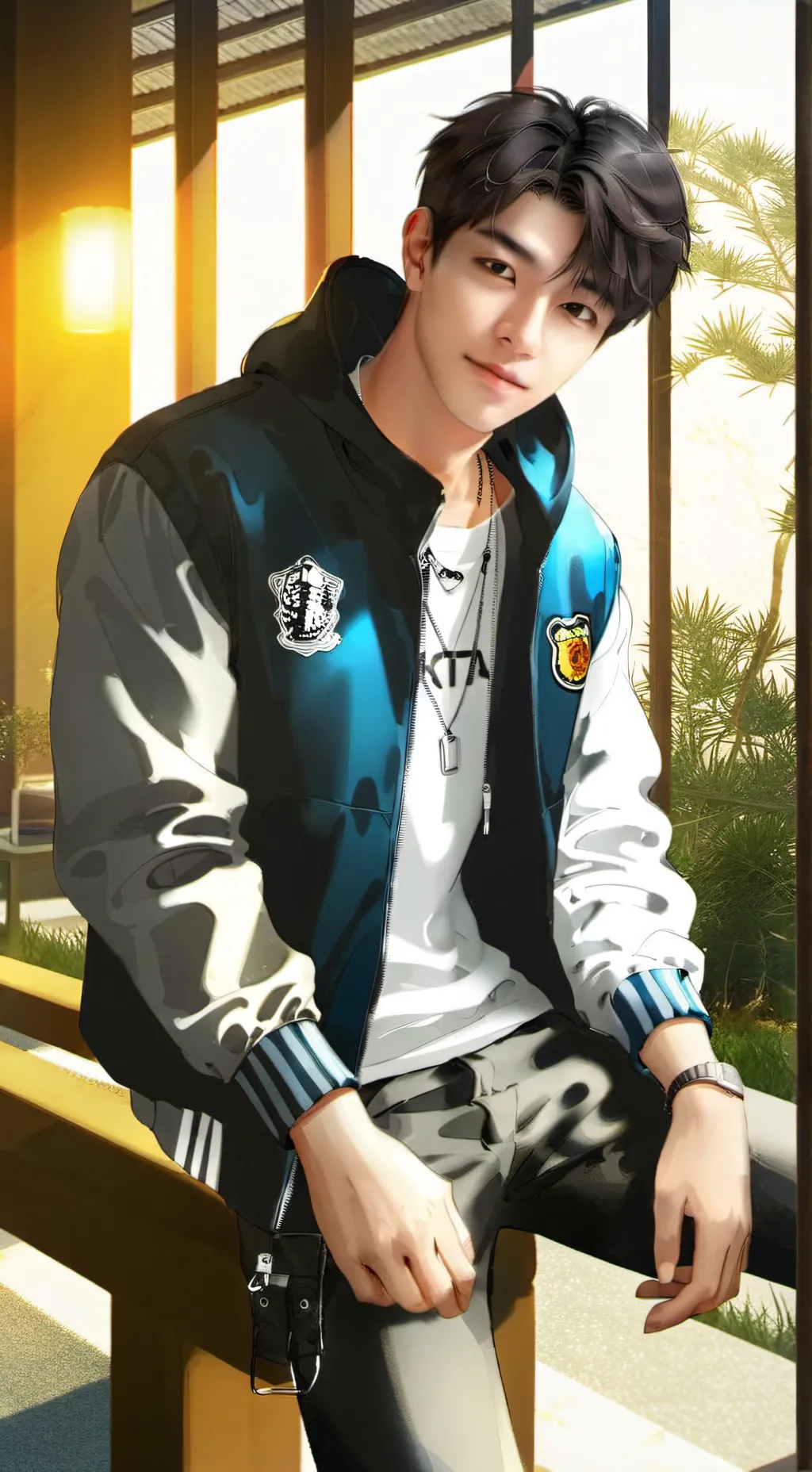 ai character: Tae background