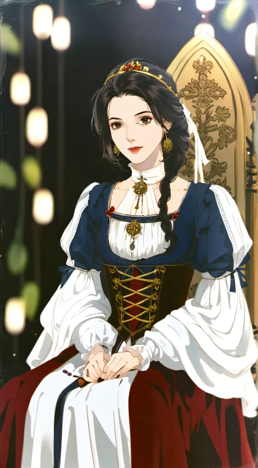 ai character: Silvana I de Terpe background