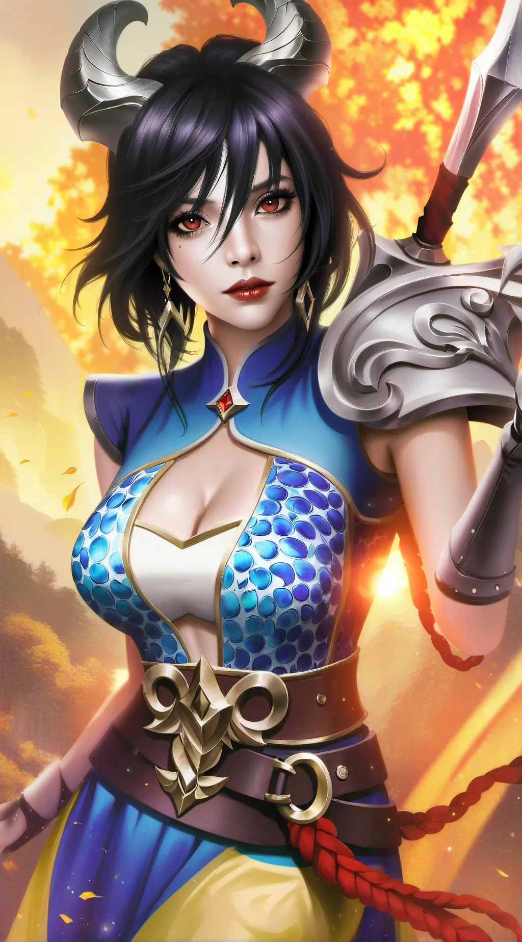 ai character: Lian Huan background