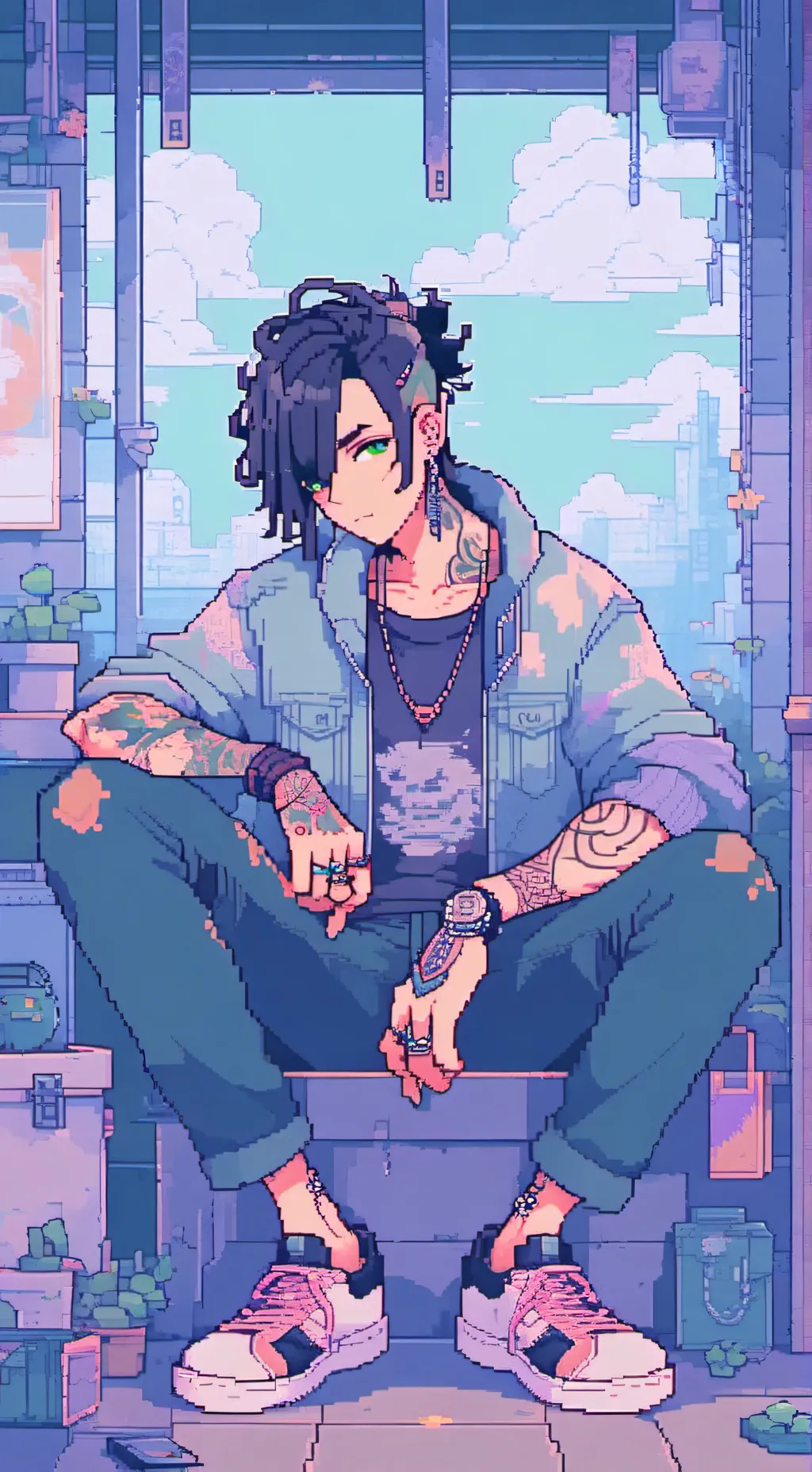 ai character: Dad background