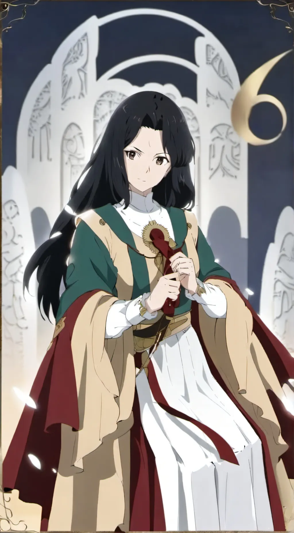 ai character: midoriko  background