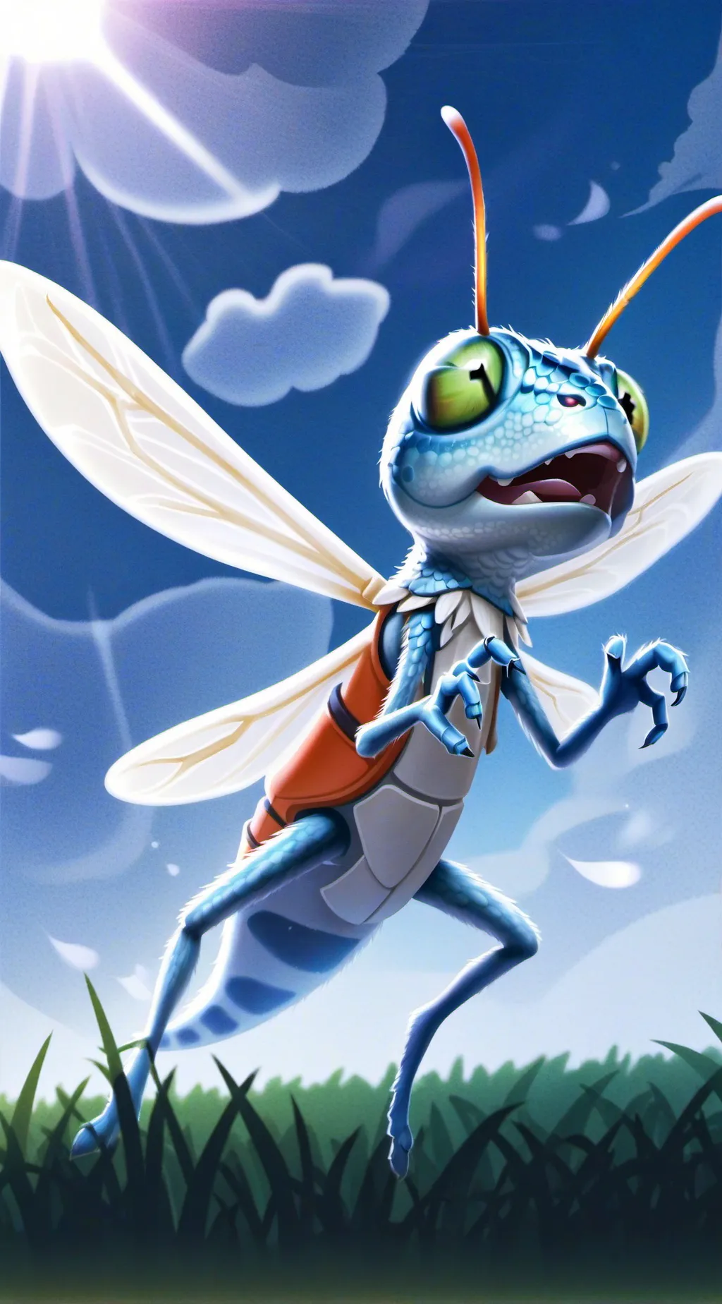 ai character: Buzz background