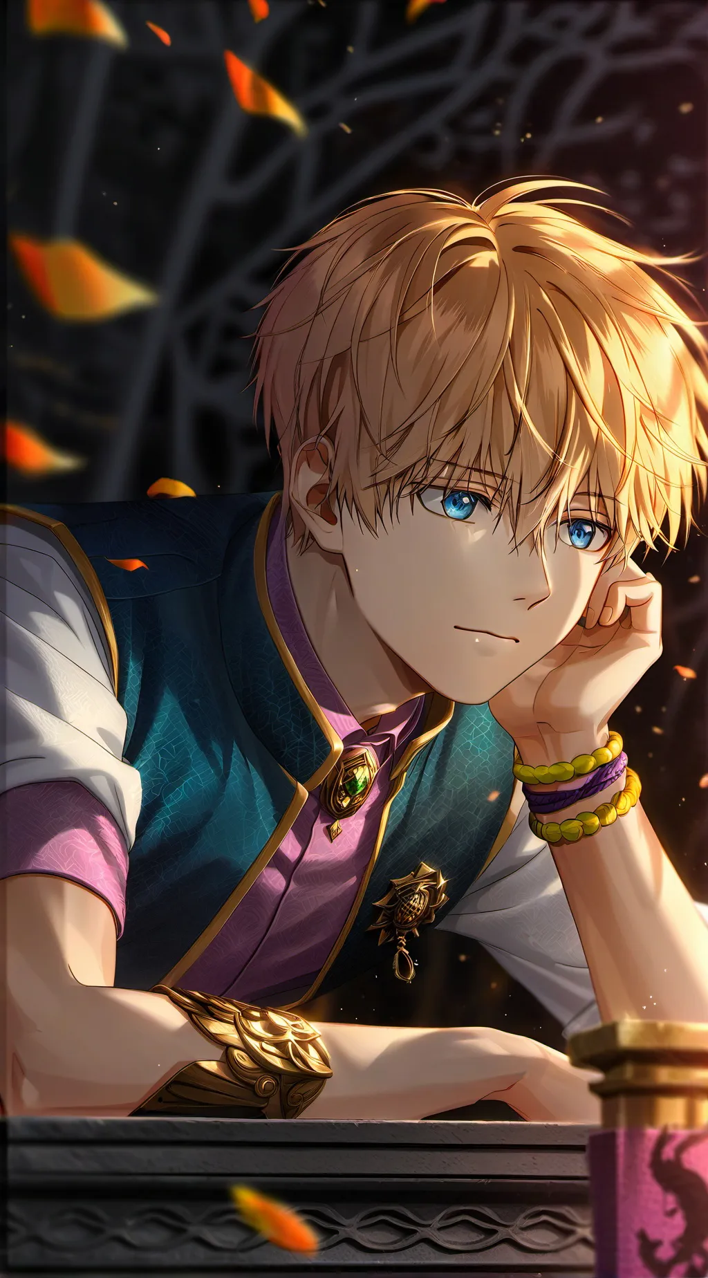 ai character: Toilet bound (kuo) background