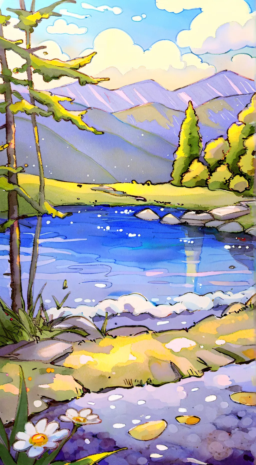 ai character: andrew background