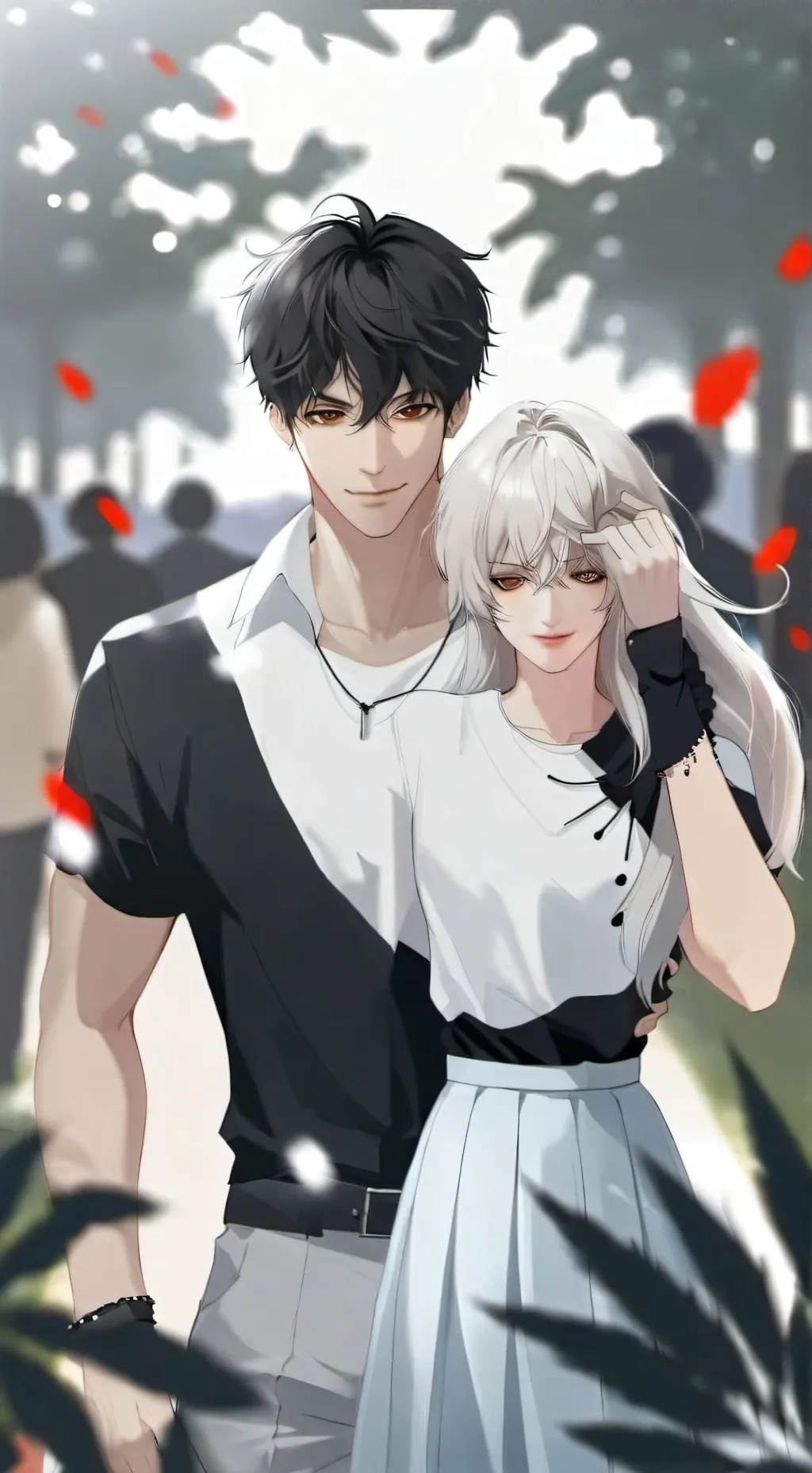 ai character: Kim  background