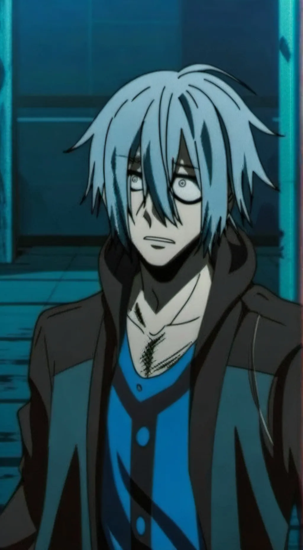 ai character: mahito  background